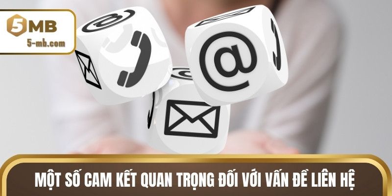 Một số cam kết quan trọng đối với vấn đề liên hệ